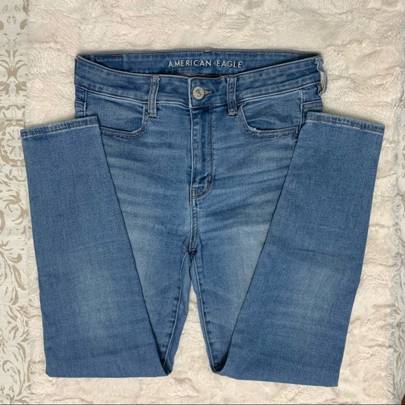 American Eagle Next Level Stretch High Waisted Skinny Jeans - Picture 1 of 7